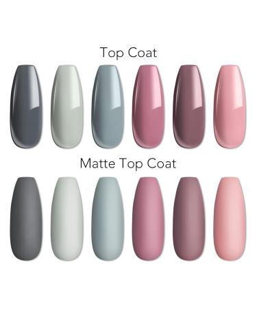 Ur Sugar UV Nail Polish Set - 6 Colors Gel Lacquer for Nude & Gray Nail Designs | Perfect for Weddings & Valentine's Day - Buy Online on SooperMarket.com