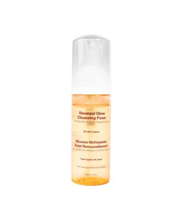 MAKARI Renewal Glow Cleansing Foam | Dermatologist-Recommended Face Wash for Women with Mandelic Acid Chamomile & Aloe | Rejuvenating Facial Cleanser | Paraben & Sulfate-Free Skin Care 150ml/5oz