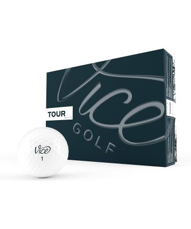 Vice Golf Tour White Golf Balls - Premium Performance and Visibility - Buy Online on SooperMarket.com