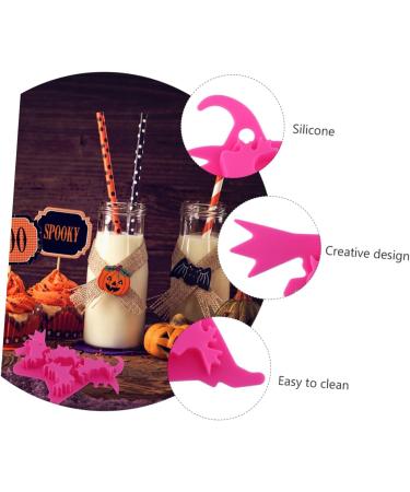 HEMOTON 6 Pcs Halloween Silicone Molds Baking Tool Cake Making Mould Halloween Cake Silicone Art Moulds Silicone Trick or Treat Chocolate Halloween Casting Jewelry Silicone Mini Jelly - Buy Online on SooperMarket.com