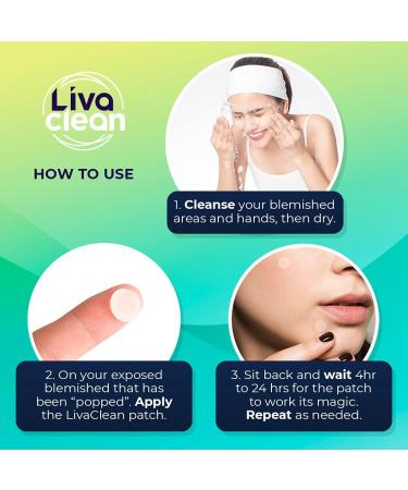 Livaclean (240 Count 6 Pack) Mixed bundle of Regular (96) Salicylic Acid (72) and T.Tree (72) Hydrocolloid Patches 6 Pack - 240 Count - Buy Online on SooperMarket.com