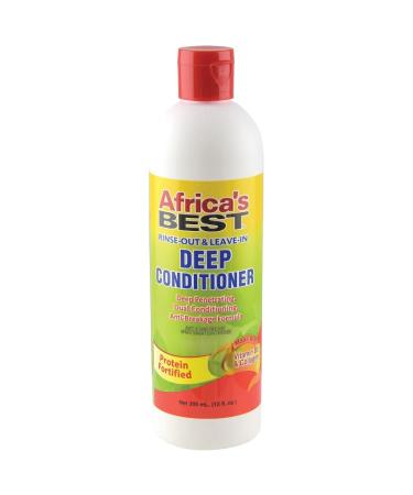 Africa's Best Rinse Out and Leave in Deep Conditioner 12 Ounce (CH110612)