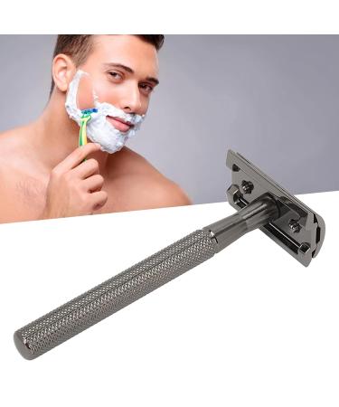 Double-Sided Vintage Metal Beard Trimmer for Men & Women - Washable Practical & Easy to Use (Black) | International Shipping Available - Buy Online on SooperMarket.com