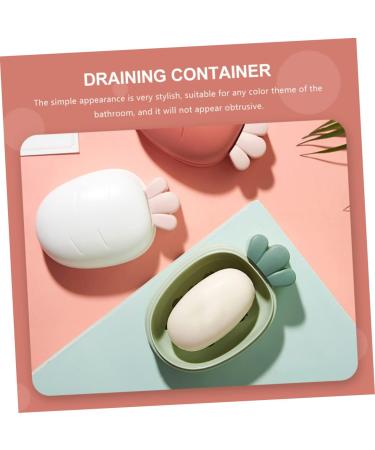 LABRIMP 2pcs Boxes Soap Box Household Storage Rack Pp - Buy Online on SooperMarket.com