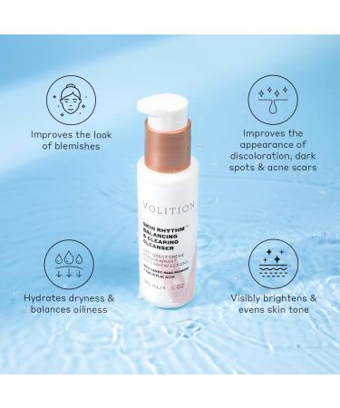 Volition Beauty Skin Rhythm Balancing & Clearing Cleanser - Niacinamide & Salicylic Acid for Clear Skin | Shop Internationally - Buy Online on SooperMarket.com