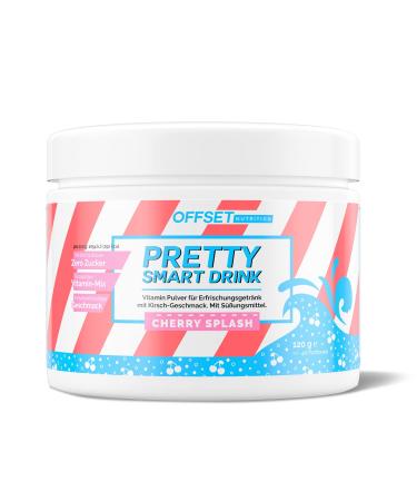 Vitamin powder for Water from Offset Nutrition |Refreshing cherry taste for 24 l water |12 vitamins & minerals |Premium fiber |Zero sugar & zero calories in the drink |vegan