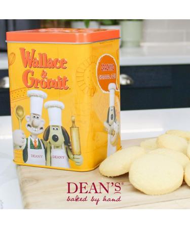 Wallace & Gromit Scottish All Butter Shortbread Biscuit Gift Tin - 300g Reusable Collectable "Cracking Shortbread Box. Delicious Irresistible Luxury Cookie Snack. Give At Christmas Or For A Birthday. - Buy Online on SooperMarket.com