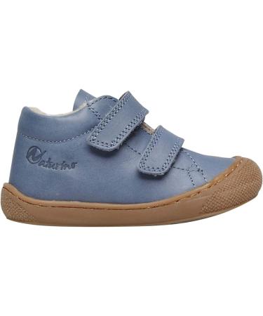 Naturino Cocoon VL Leather First-Steps Shoes 5.5 UK Child - Celeste - Buy Online on SooperMarket.com
