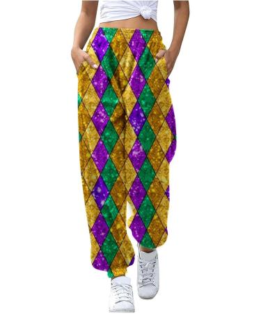 WILLBEST Women Activewear Trouser Straight Wide Leg Yoga Pants Drawstring Oversized Tracksuit Bottoms Jogging Sports Joggers Causal Wide Leg Lounge Pants 538-djufh-yellow-d M - Buy Online on SooperMarket.com