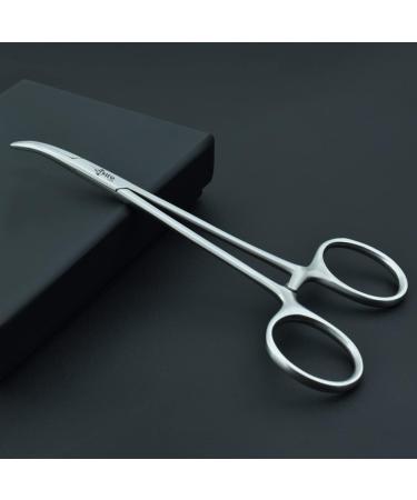 Stainless Steel Pet Ear Locking Forceps 5-Inch - Grooming Tweezers & Hemostat for Dogs - Spire Tools - Buy Online on SooperMarket.com