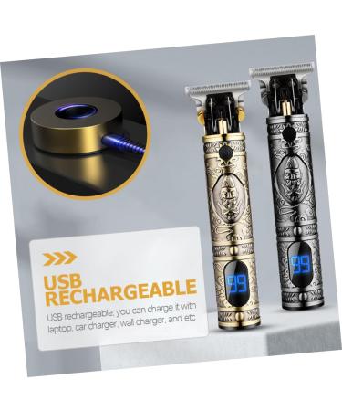 Angoily 2 Sets Oil Head Stainless Steel Man Beard - Buy Online on SooperMarket.com