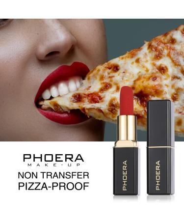 Phoera Non Transfer Lipstick (06 Belle) - Waterproof, Smudge-Proof & Long-Lasting - Buy Online on SooperMarket.com
