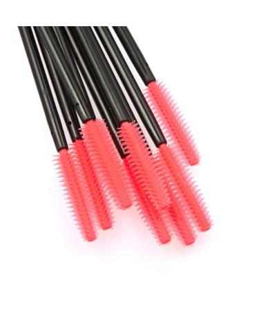 50PCS Disposable Silicone Eyelash Brush Wands - Mascara Applicator & Eyebrow Tools | Tower Shape Eyelash Extensions Supplies - Buy Online on SooperMarket.com