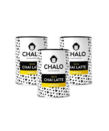 CHALO | Vegan Chai Latte Premix | Vanilla | The sweetest member of our chai family! | Up to 75 cups |3 x 300GR