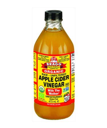 Braggs Apple Cider Vinegar With The Mother 473ml The Mother 473 ml (Pack of 1)