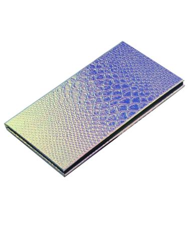 Empty eyeshadow box empty magnetic pallet for eyeshadow mermaid empty eyeshadow box for DIY tool scene/blush/baked powder/foundation (l) 130 g (1 Pack)