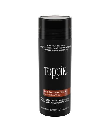 Toppik Hair Fibers Medium Brown Naturally Derived Keratin Fibers for Fuller Looking Hair 27.5 g (Pack of 1)