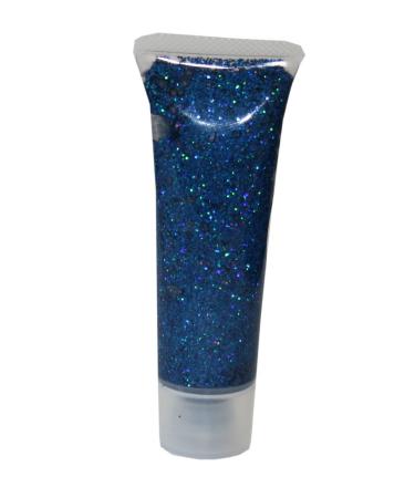 Eulenspiegel - Glitter Gel Body Glitter Body Glitter Make-up Carnival Festival Blue-Jewel 18 ml (1 pack)