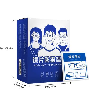 Antifogging Eyeglass Glasses Remove Fog Cloth for Eye Glasses (100 Pack) Fog Gone - Buy Online on SooperMarket.com