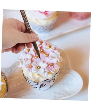 CRAFTHROU 6pcs Decor Cake Boxes Biscuits Double-Tips Food Markers Cake Cookie Coloring Pens Food Pens Plastic - Buy Online on SooperMarket.com
