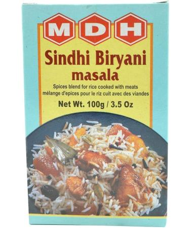 MDH Biryani Sindhi Masala 100g - Authentic Indian Biryani Seasoning Blend - Buy Online on SooperMarket.com
