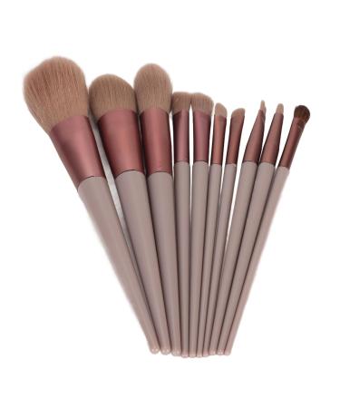 Soft Lightweight Portable Makeup Brushes Set with Storage Bag | Ideal for Loose Powder Concealers Eye Shadows & Blush - Ship Worldwide - Buy Online on SooperMarket.com