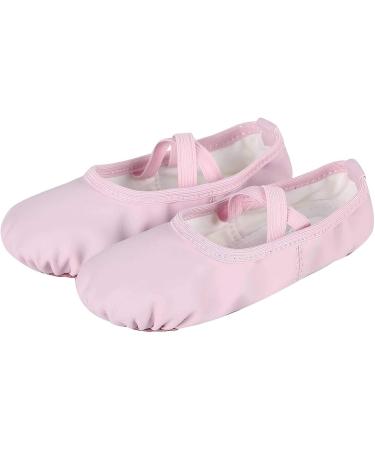 Dynadans Soft Leather Ballet Shoes - Pink (Toddler Size 11) - Buy Online on SooperMarket.com