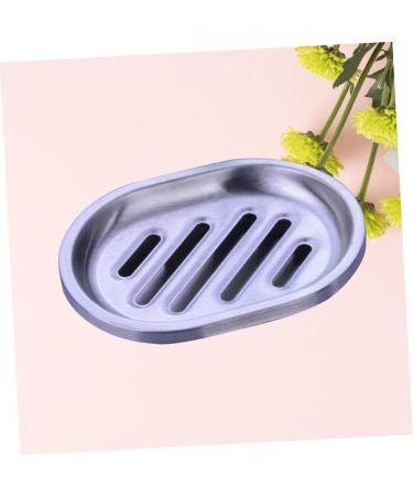 Ciieeo Kitchen Soap Rack Soap Holder Soap Container Rack Bathroom Soap Rack Box Stainless Steel - Buy Online on SooperMarket.com