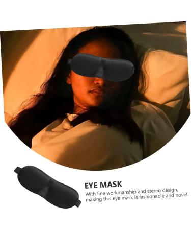 Healifty 5pcs 3D Stereo Goggles Eye Masks - Comfortable Blinder for Sleeping - Soft Cotton Eye Pillow for Block-Out Light - Buy Online on SooperMarket.com