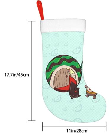 YYHHAOFA Sunflower Seeds Watermelon Seeds Prints Christmas Decorative Stockings : Soft Light and Tactile Suitable for Christmas Holiday Party - Buy Online on SooperMarket.com