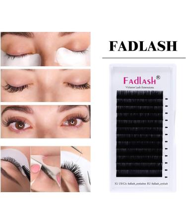 Self Fanning Easy Fan Lashes C Curl 0.05 11-19mm - Natural Look Russian Eyelash Extensions - Buy Online on SooperMarket.com