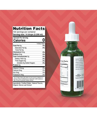 Wisdom Natural SweetLeaf Sweet Drops Stevia Cola - 2 fl oz (60 ml) | All-Natural Sweetener - Buy Online on SooperMarket.com