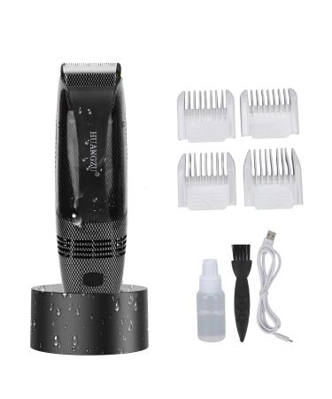 Yunir Electric Hair Trimmer USB Charging Automatic Hair Clipper with Comb and Cleaning Brush Cordless Barber Clipper for Hair Cutting and Grooming