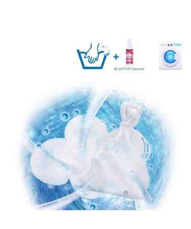 iCosow Reusable Makeup Remover Pads 15 Pcs | Organic Bamboo Cotton Rounds for Face | Wholesale Reusable Cotton Pads - White - Buy Online on SooperMarket.com