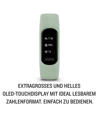 Buy Garmin V vosmart 5 Fitness Tracker - OLED Display Health Monitoring 7-Day Battery Life | International Shipping - Buy Online on SooperMarket.com
