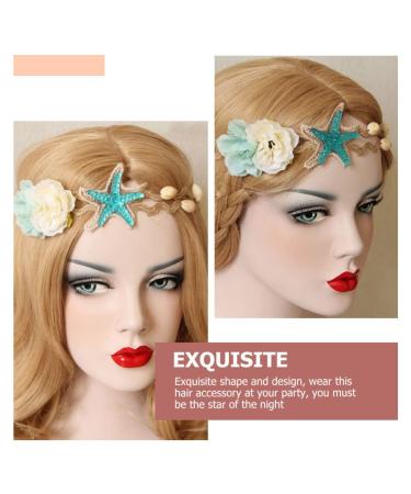 KALLORY Seashell Headband Set - Boho Ocean Hair Accessories for Girls - Buy Online on SooperMarket.com