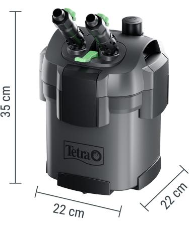 Tetra Aquarium External Filter EX 500 Plus - Powerful Filter for Aquariums Up to 100L | Crystal Clear Water for Fish - Buy Online on SooperMarket.com