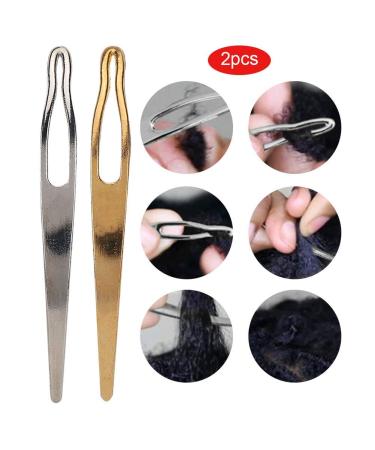 Dreadlocks Locking Tool Set - 2PCs Start Needle & Crochet Hook for Hair Extensions Sisterlocks & Wig Making - Buy Online on SooperMarket.com