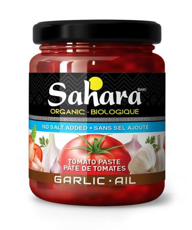 Sahara Organic Garlic Tomato Paste (12-Pack) 12 x 120ml