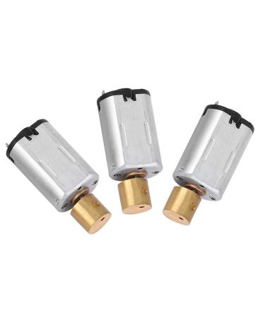 3Pcs 1000RPM Vibration Motor 1.5V -6V Brass Eccentric Wheel Vibration Motor for Beauty Instrument - Buy Online on SooperMarket.com