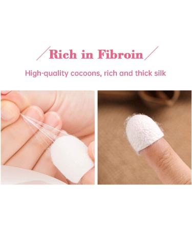 60pcs Exfoliating Silkworm Balls for Face Care | Silk Blackhead Removal & Skin Scrub - Buy Online on SooperMarket.com