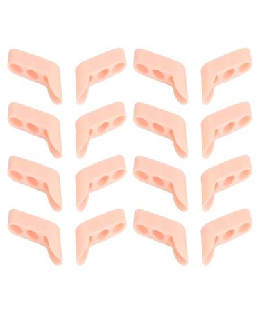 Jauarta 8 Pairs Toe Spreader for Bunion Relief - Flexible Sweat Resistant Toe Straightener (Light Skin Color) - Buy Online on SooperMarket.com