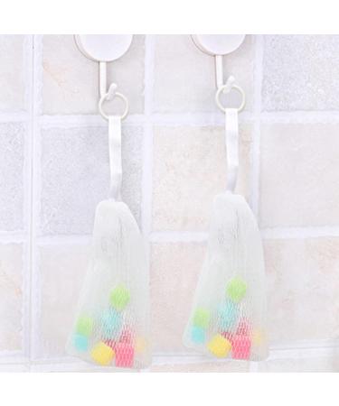 Facial Cleaning Foam Net Set - 2PC Mesh Soap Bag & Sponge Bladder Bubble Maker for Effective Facial Wash - Buy Online on SooperMarket.com