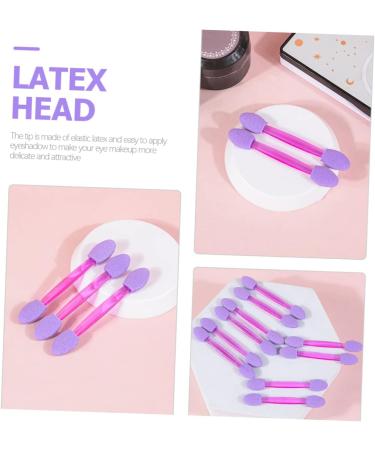 Housoutil 50pcs Double-headed Smudge Stick Sponges Face Sponge for Makeup Nail Accessories Manicure Nail Brush - Buy Online on SooperMarket.com