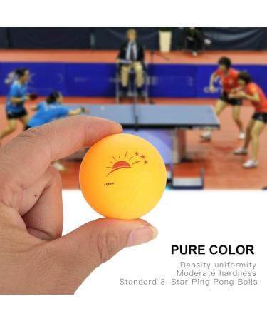 Vbest Life 60pcs 3-Star Orange Ping Pong Balls - Competition & Training Set - Buy Online on SooperMarket.com