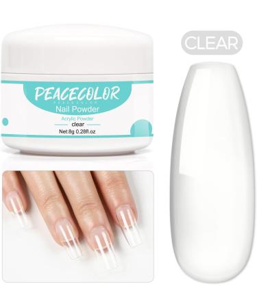 PEACECOLOR Nail Kit Complete Nail Kit Clear Nail Kit Professional Nail Set PB01-001 - Buy Online on SooperMarket.com