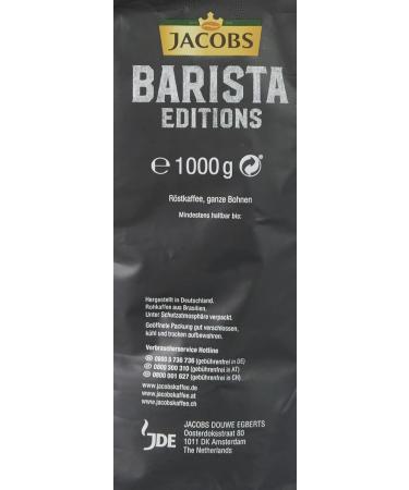 Buy Jacobs Coffee Beans Barista Editions 1000g - Crema do Brasil | Premium International Shipping - Buy Online on SooperMarket.com