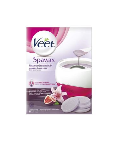 Veet SpaWax Set & Warm Wax Pearls - Long-Lasting Hair Removal for Smooth Skin (230g) - Buy Online on SooperMarket.com