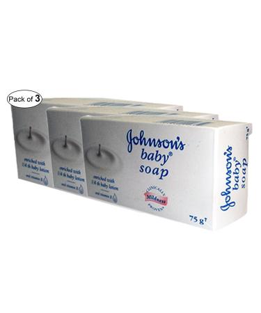 Johnson s Baby Soap (75g Approx.) (Pack of 3)