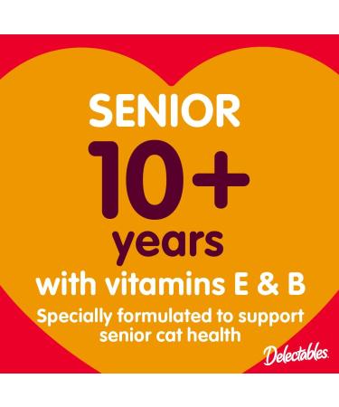 Hartz Delectables Bisque Senior 10+ Lickable Wet Cat Treats Variety Flavour 24 Pack Senior Variety Flavour 1 g (Pack of 24) - Buy Online on SooperMarket.com